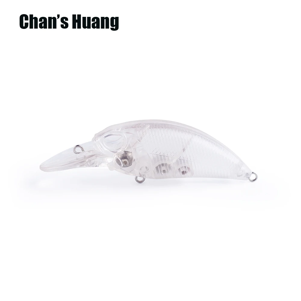 

Chan's Huang 20 шт. 9 см 13,5 г самодельный Неокрашенный кренкбейт жесткий пластиковый брикет плавающие погремушки приманка форель заготовки снасти