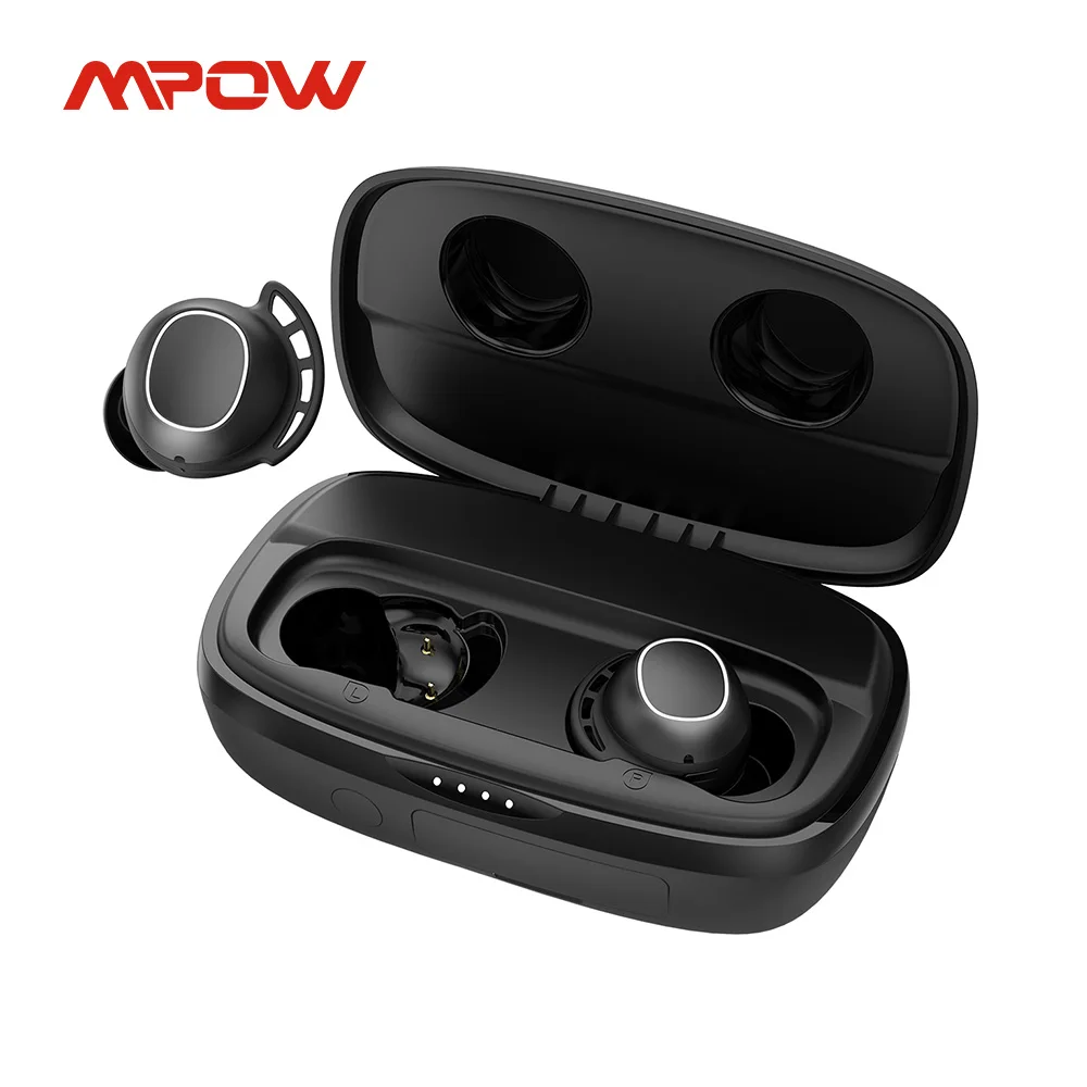 Mpow M30 Plus Bluetooth 5.0 True Wireless Earbuds 100h Playtime iPX8 Sweatproof TWS Earphones USB-C Charging For iPhone Xiaomi