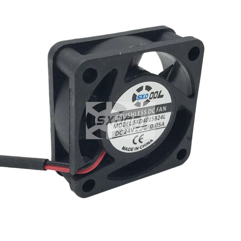 SXD4015B24L Осевой охлаждающий вентилятор 24 В | 40x40x15 мм 4000 об/мин 5 8 куб. футов в минуту