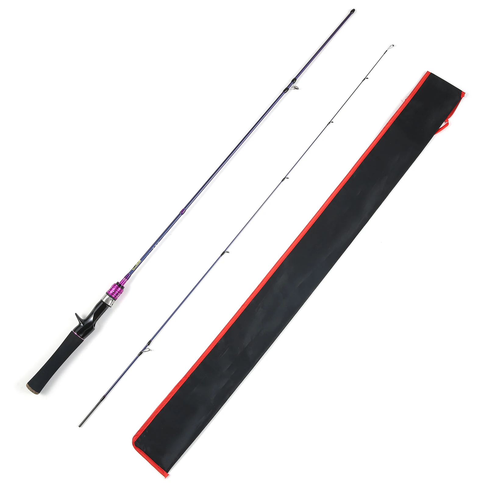 

1.68m / 1.83m Lightweight Carbon Fiber Casting/Spinning Fishing Rod Lure Fishing Rod Outdoor Equipment Fishing Pole
