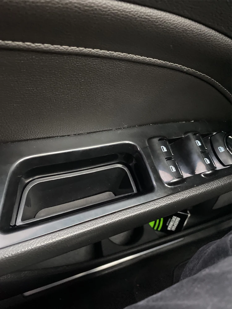 Door Handle Doors Organizer Box Car Interior Modification Parts Accessories for Jaguar XF 2009-2014 Car Door Storage Box 