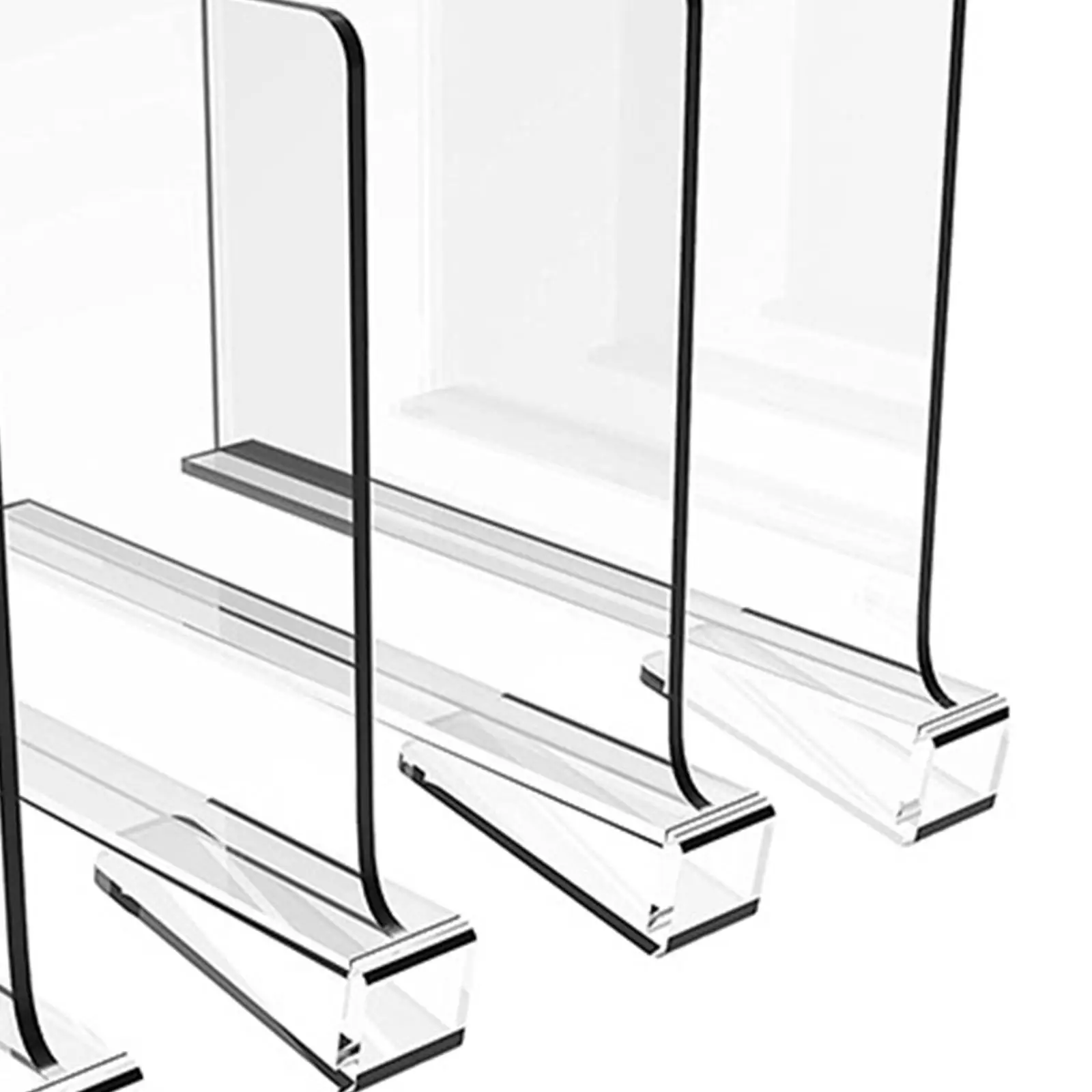 Акриловая разделительная полка органайзер для свитеров спальни книжных шкафов