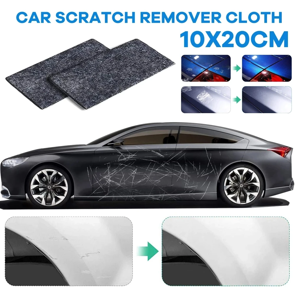 

Magic Rag Fix Clear Car Scratch Repair Cloth Nano Meterial for Car Light Paint Scratches Remover Scuffs on Surface Repair Rag