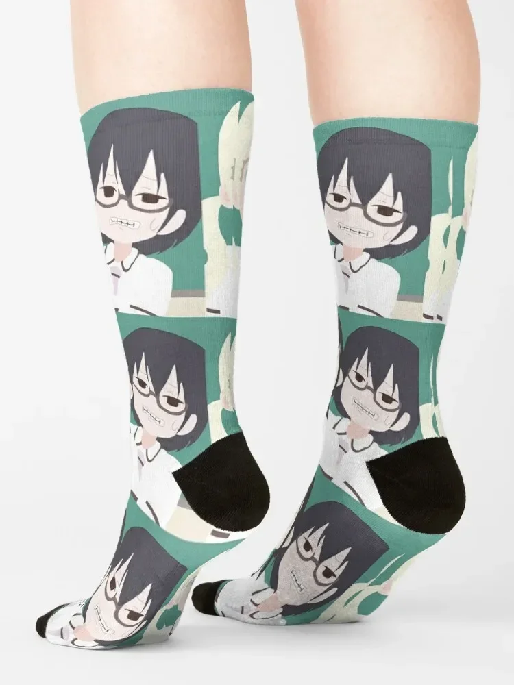 Чулки Asobi Asobase мужские и женские милые художественные носки без линий упрощенного