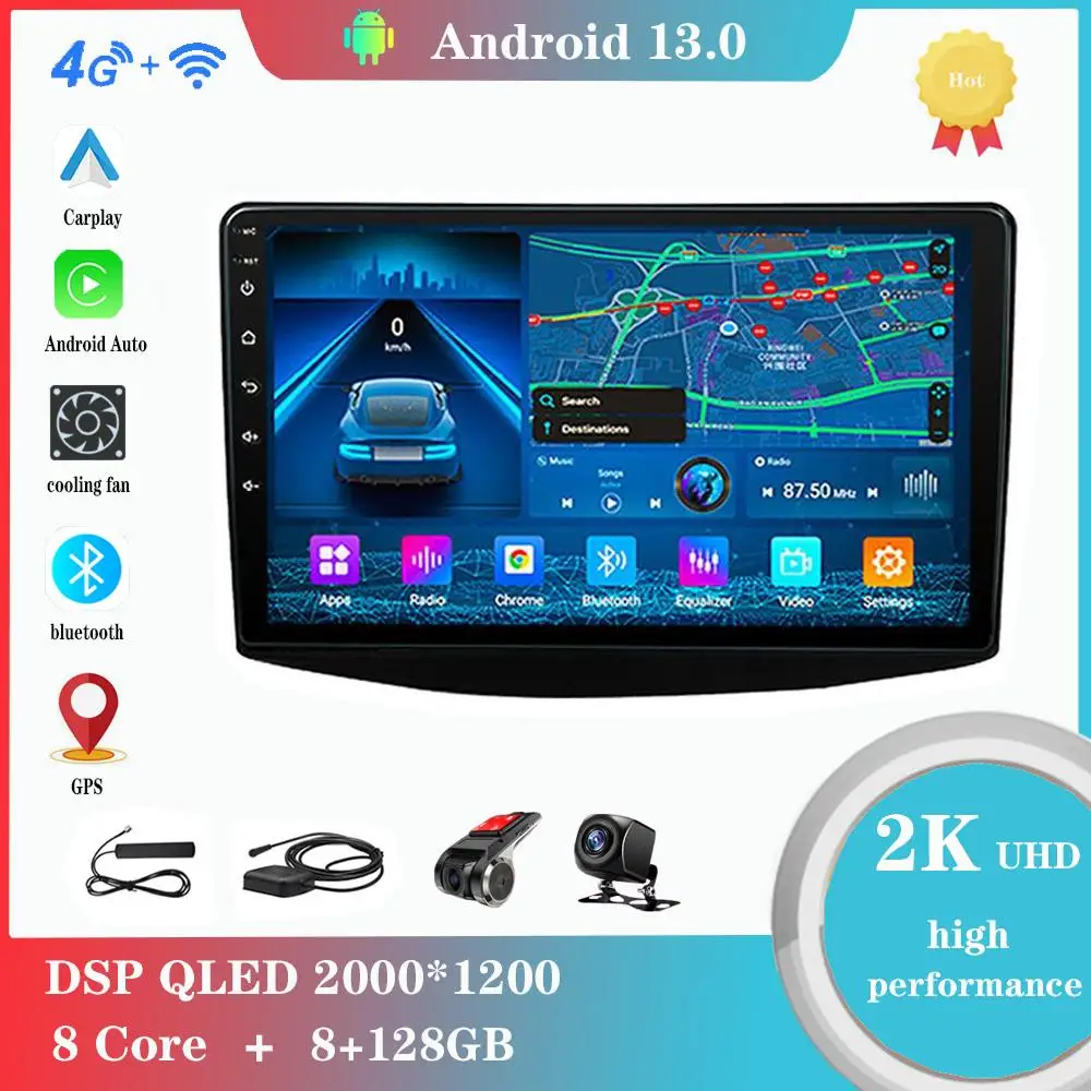 

Android 12.0 For Mitsubishi Grandis 1 2003-2011 Multimedia Player Auto Radio GPS Carplay 4G WiFi Bluetoot DSP