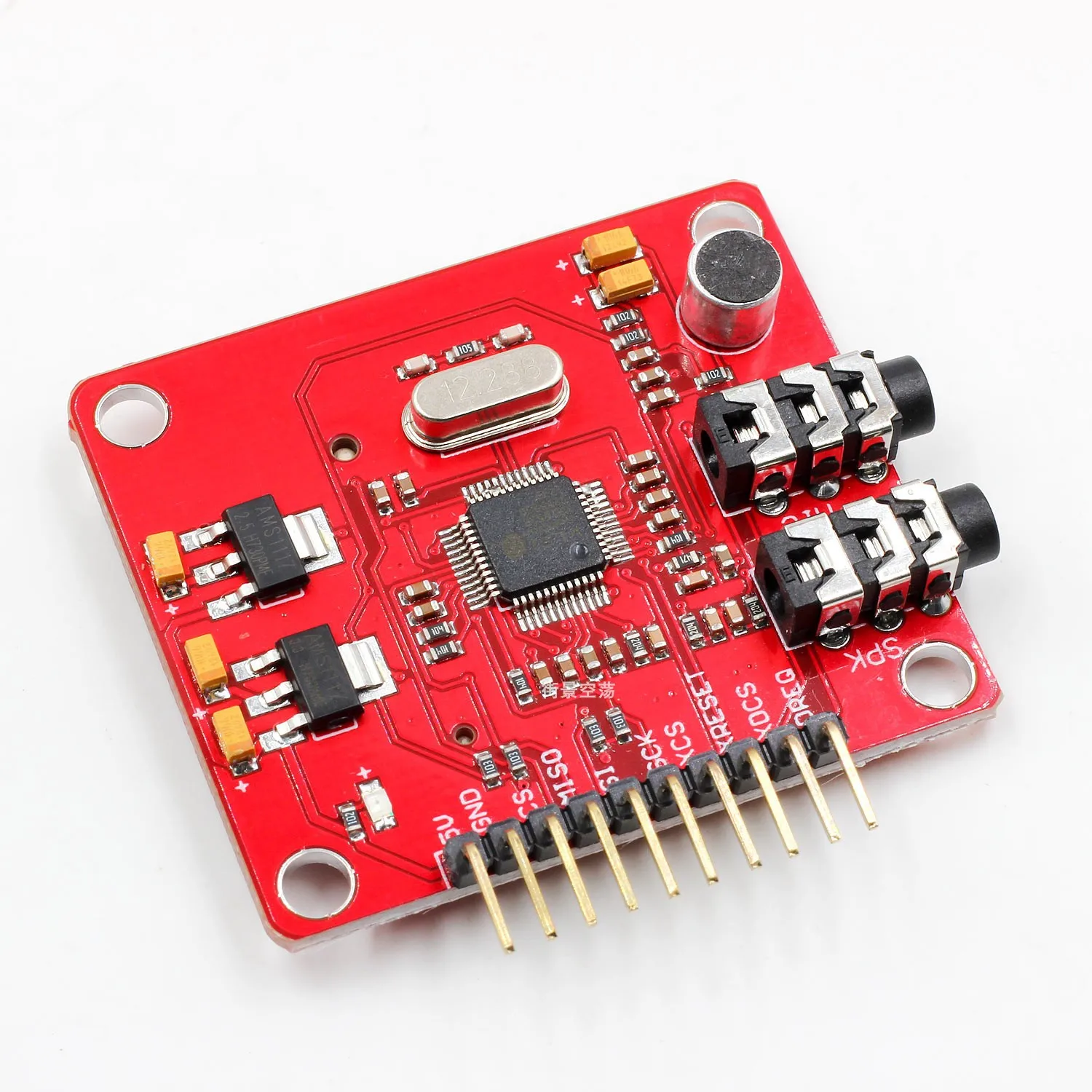 

VS1053 VS1053B MP3 expansion board module with card slot recording board Ogg real-time recording