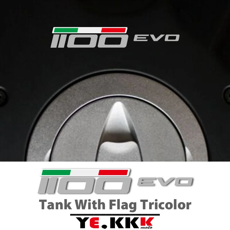 1 Sticker For DUCATI 1100 SP EVO Panigale S Monster Tank Flag Tricolor Decal Customization | Decals &amp Stickers