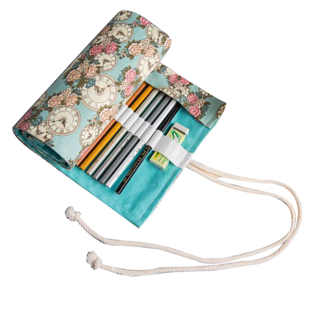 

1 Pc Rolling 48 Slots Organizer Roller Bind Holder for Painters Students Artist