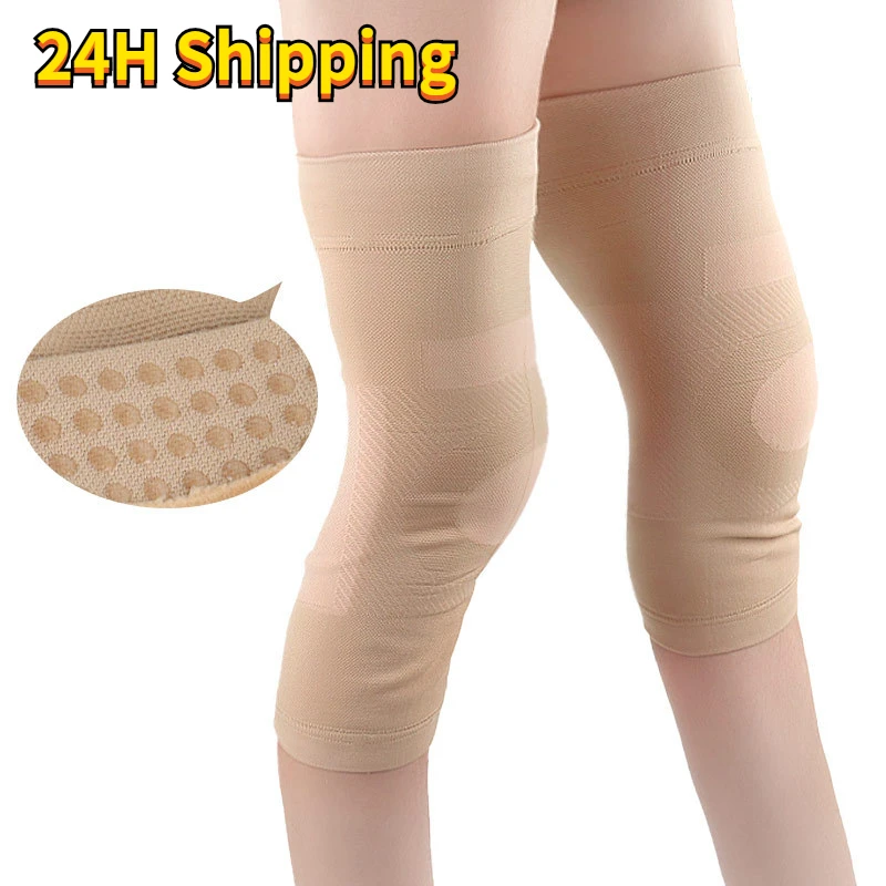 

1 Pair Sports Knee Pads Anti-Slip Men's Fitness Women's Outdoor Running Basketball Training Knee Leg Pads Warm Foot Care Tools