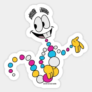 

Mr Dna 5PCS Stickers for Anime Laptop Window Home Luggage Decor Decorations Living Room Kid Bumper Cartoon Art Water Bottles