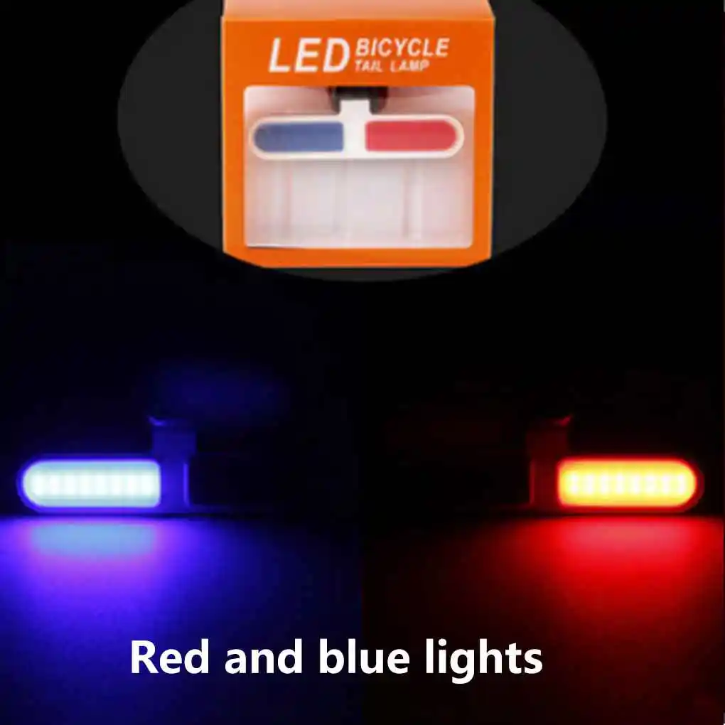 

Bike LED USB Rechargeable Taillight Bicycle Waterproof Rear Constellations Light Bike Safety Warning Tail Light