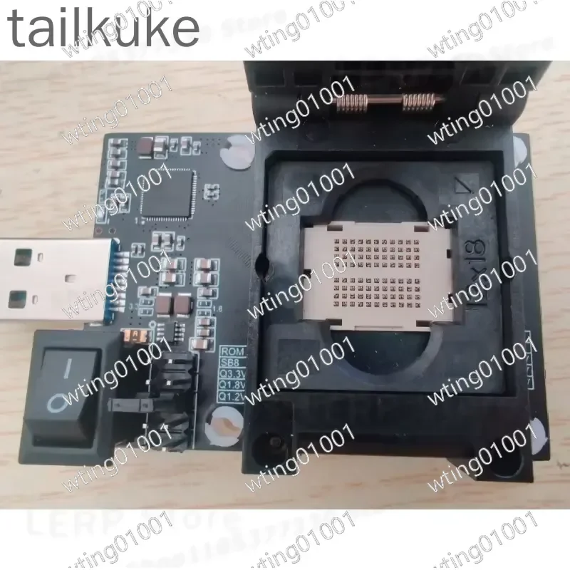 Фото Профессиональный диагностический инструмент для очистки флеш-чипов USB-накопителей SM3280, BGA132, 152, 8CE и микросхем памяти №2