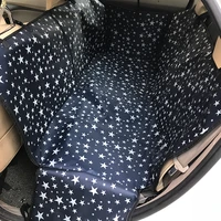 pet carrier dog car back seat carrier waterproof rear back pet dog car seat cover mats hammock protector with safety belt