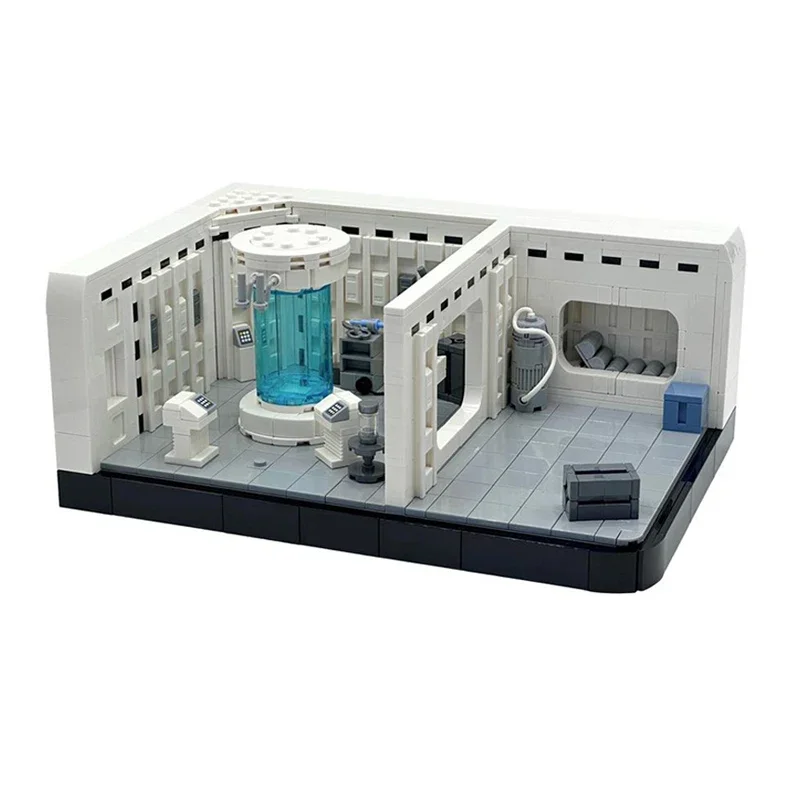 Модель Звёздного фильма Moc строительные блоки эхо-база технология медицинского