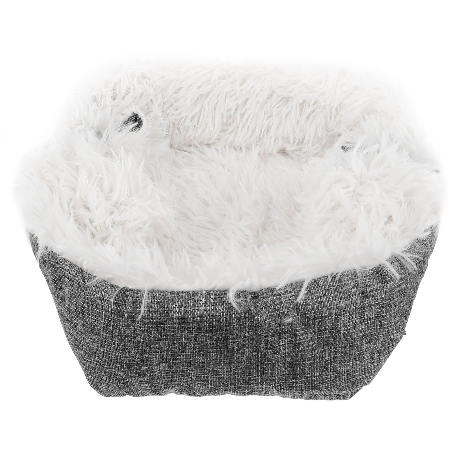 

Dog Bed Comfortable Puppy Mat Cat Cave Dual Purpose Beds Plush Tent Indoor Cats