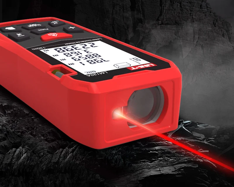 

Handheld laser infrared Range finder High precision Distance measuring tool Room measuring Electronic ruler Area/Volume measure