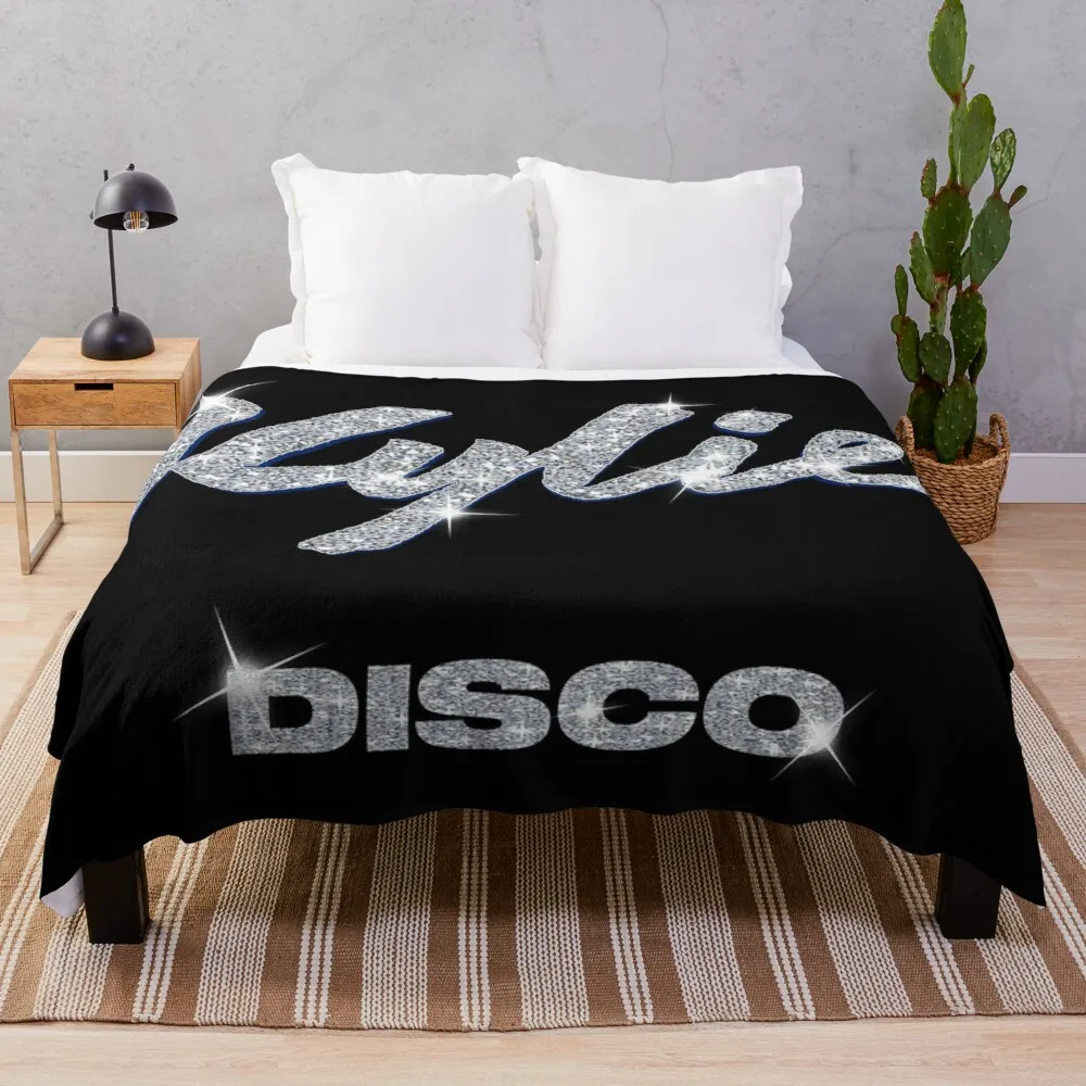 

Kylie - Disco - Kylie Minogue- Album Title Throw Blanket decorative sofa blanket 3d Blanket