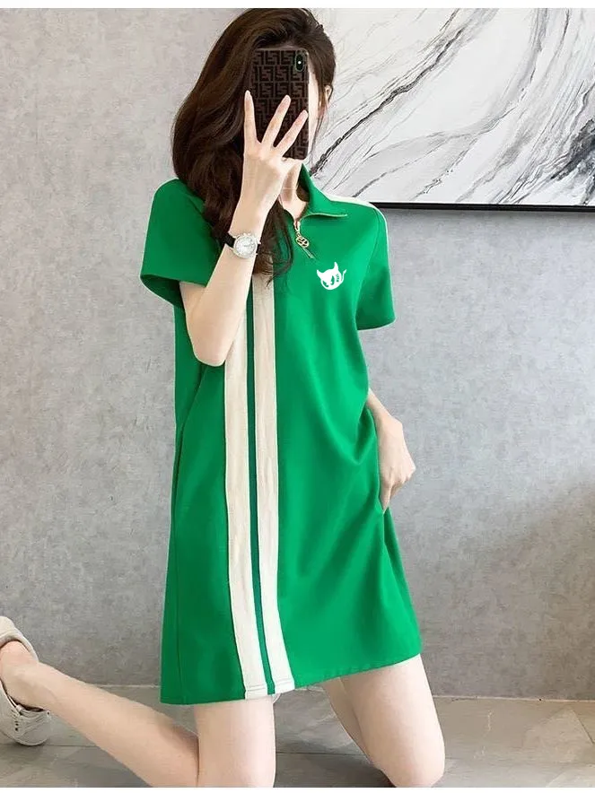 Malbon Golf Skirt 2023 Horse Golf Wear Women Spring Women's Golf Wear New Goods Polo Dress Tennis Skirt Women's Golf Clothing