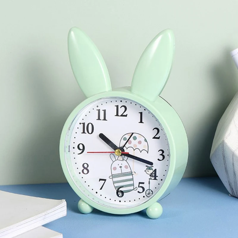 Bedroom Bedside Decoration Simple Mute Small Alarm Clock Student Alarm Clock Gift