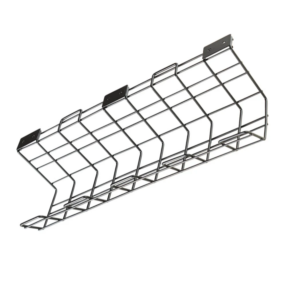 

Slideshow Cable Management Shelf Compact Organizer Patch Board Rack Metal Power Strip Storage