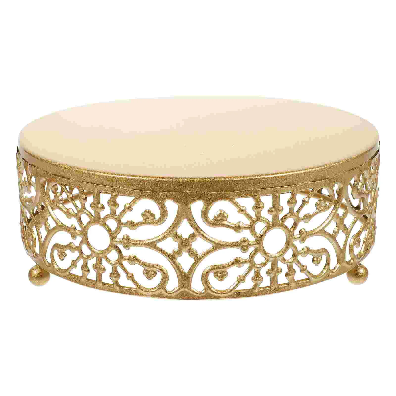 

Cake Stand Dessert Cupcake Display Plate Serving Tray Platter Stands Wedding Plates Holder Server Metal Footed Appetizer Fruit