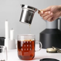 tea infuser stainless steel creative design metal tea strainer for mug fancy filter puer tea herb tea tools kitchen accessories