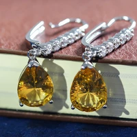 elegant temperament pendant water drop earrings for women ladies wedding jewelry earrings friendship gifts