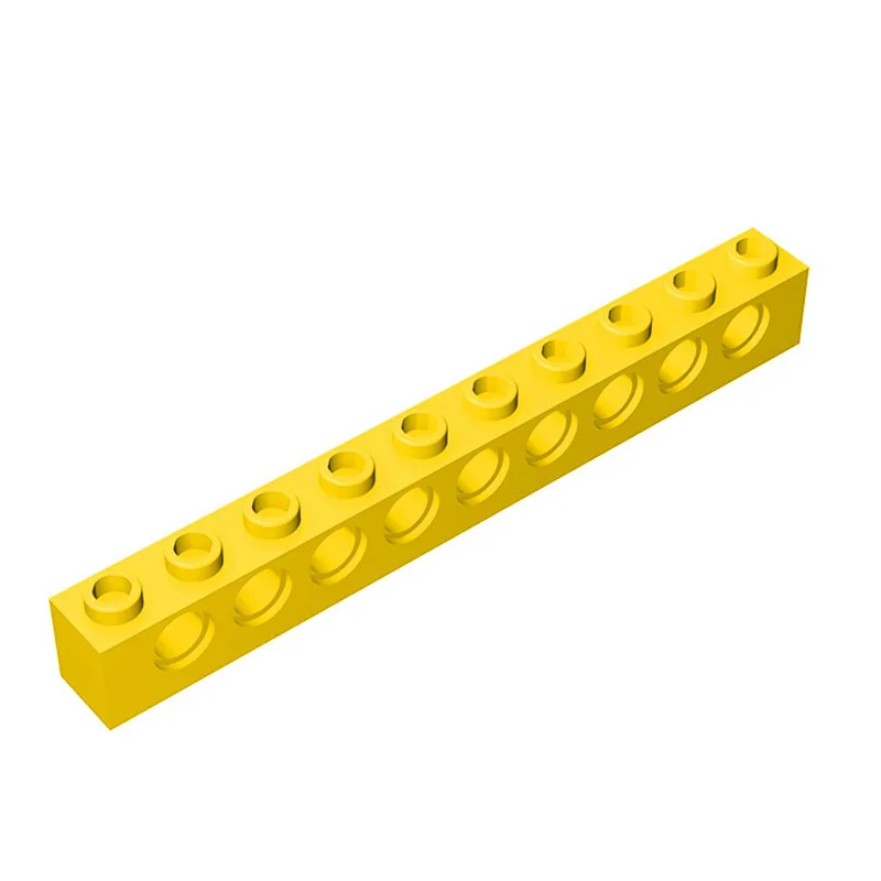 

10 шт., деталь MOC 2730, 1x10 с 9 отверстиями