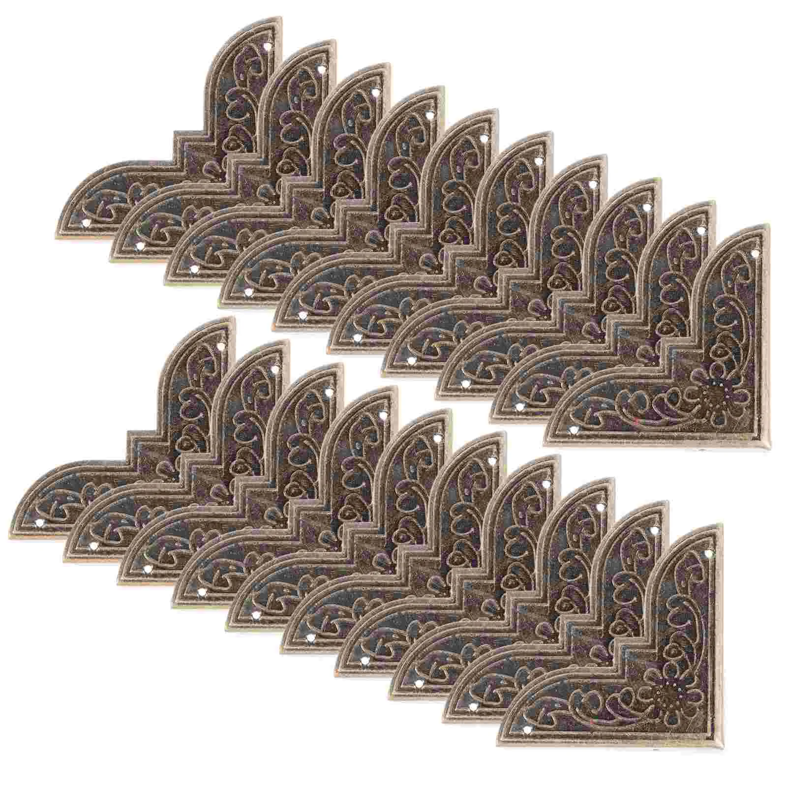 

20Pcs Corner Guard Metal Corners Protectors Corner Protector Metal Corner Protectors Vintage Box Guards