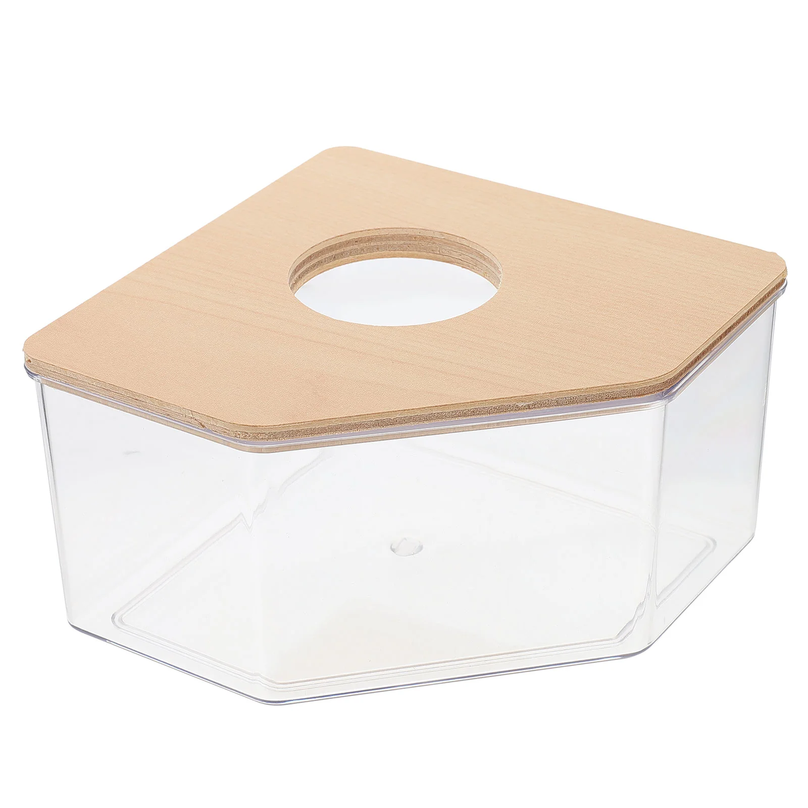 

Hamster Small Bath Bathtub Bathroom Animal Box Sand Chinchilla House Pet Sandbox Transparent Clear Toilet Room Wear Portable