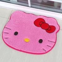 flannel velvet holle kitty floor mat memory cotton childrens cute cartoon carpet absorbent footmat bathroom non slip carpet 1pc