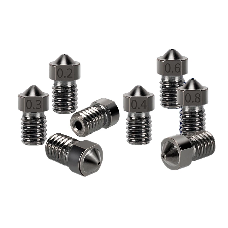 1/2/5 шт. новая головка экструдера E3D из закаленной стали для V5 V6 Запчасти 3D-принтера