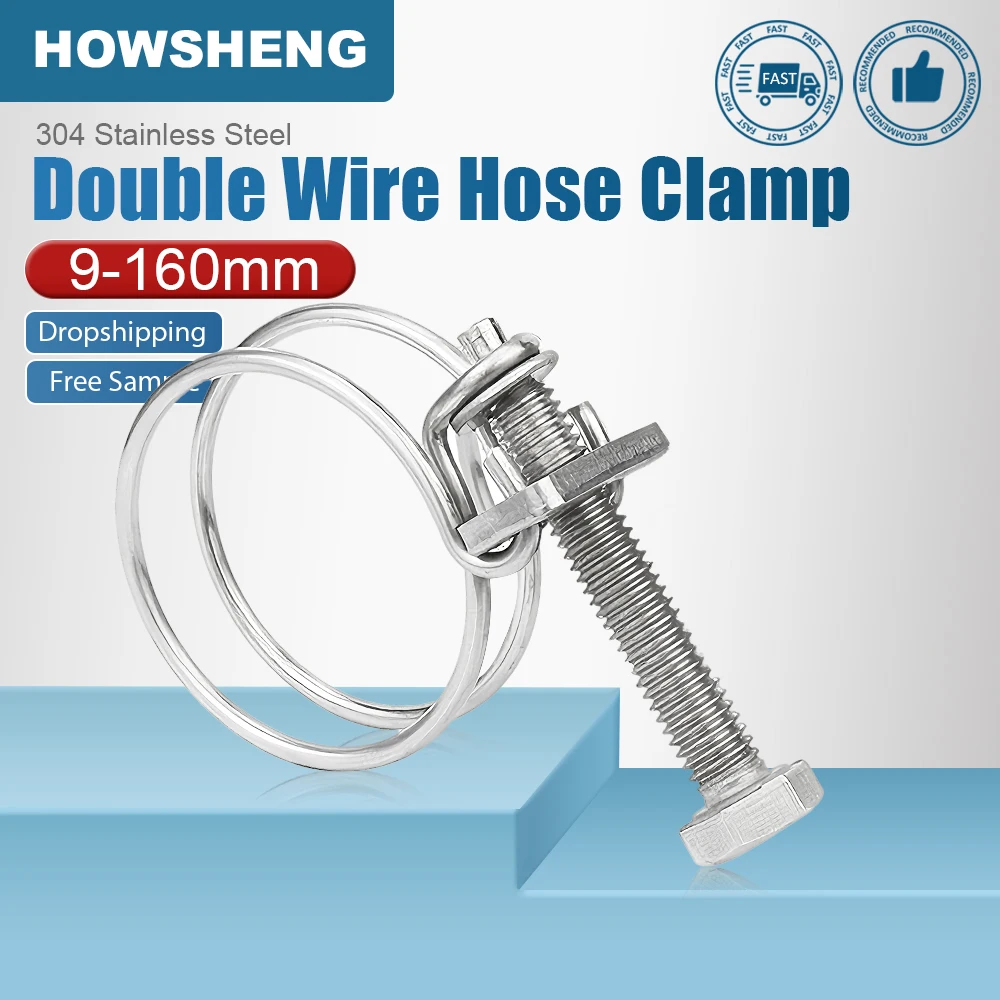 

HOWSHENG хомут для шланга из нержавеющей стали 12-160 мм