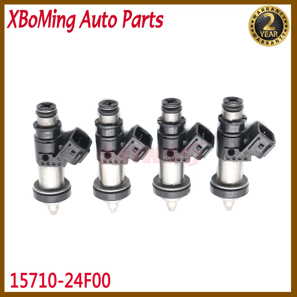 

15710-24F00 4PCS New Fuel Injectors For GSX1300R GSX1300RZ GSX-R750 GSX-R1000 GSX-R600 1999-2007 1571024F00