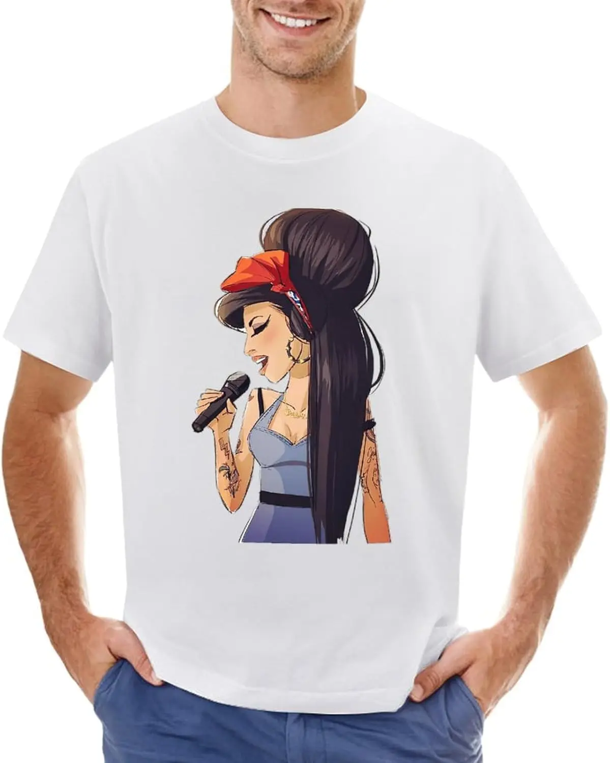 Мужская футболка модные хлопковые футболки с круглым вырезом унисекс короткими