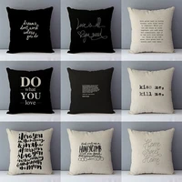 comfort sofa pillowcase pillowcase print creative phrase