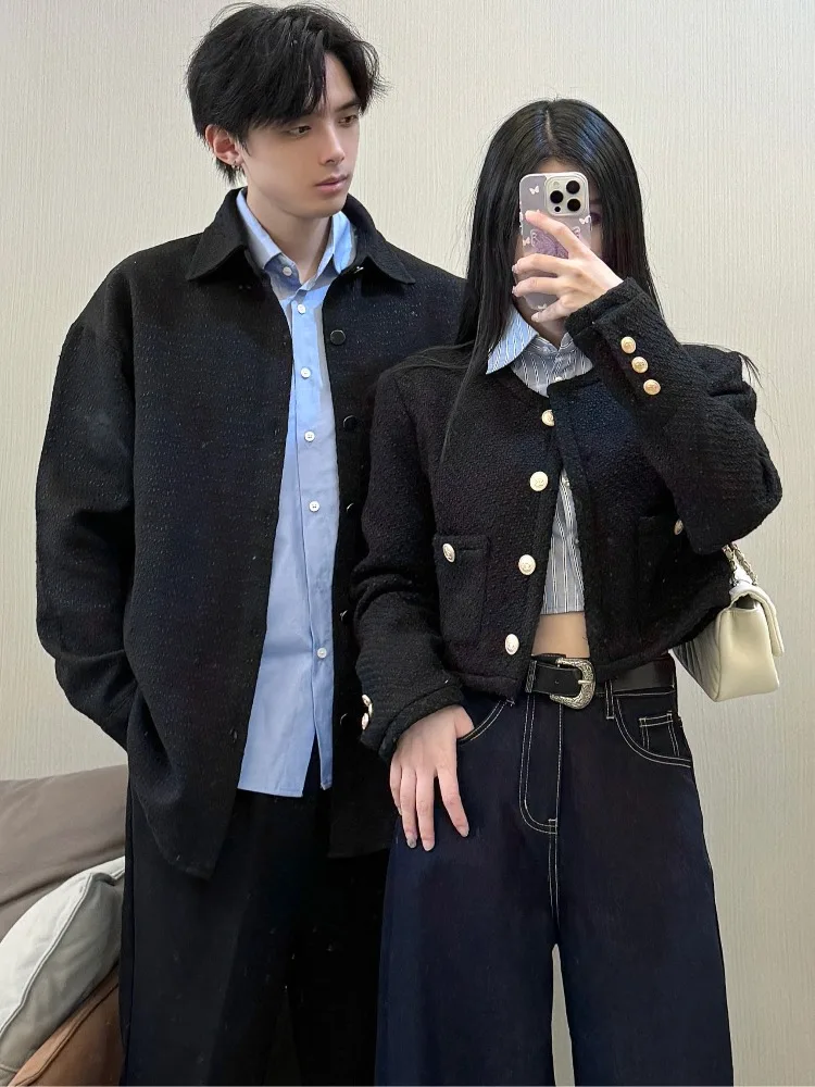 Пара образ осенне-зимний дизайн Sense 2024 новинка модного бренда Ins изящная женская