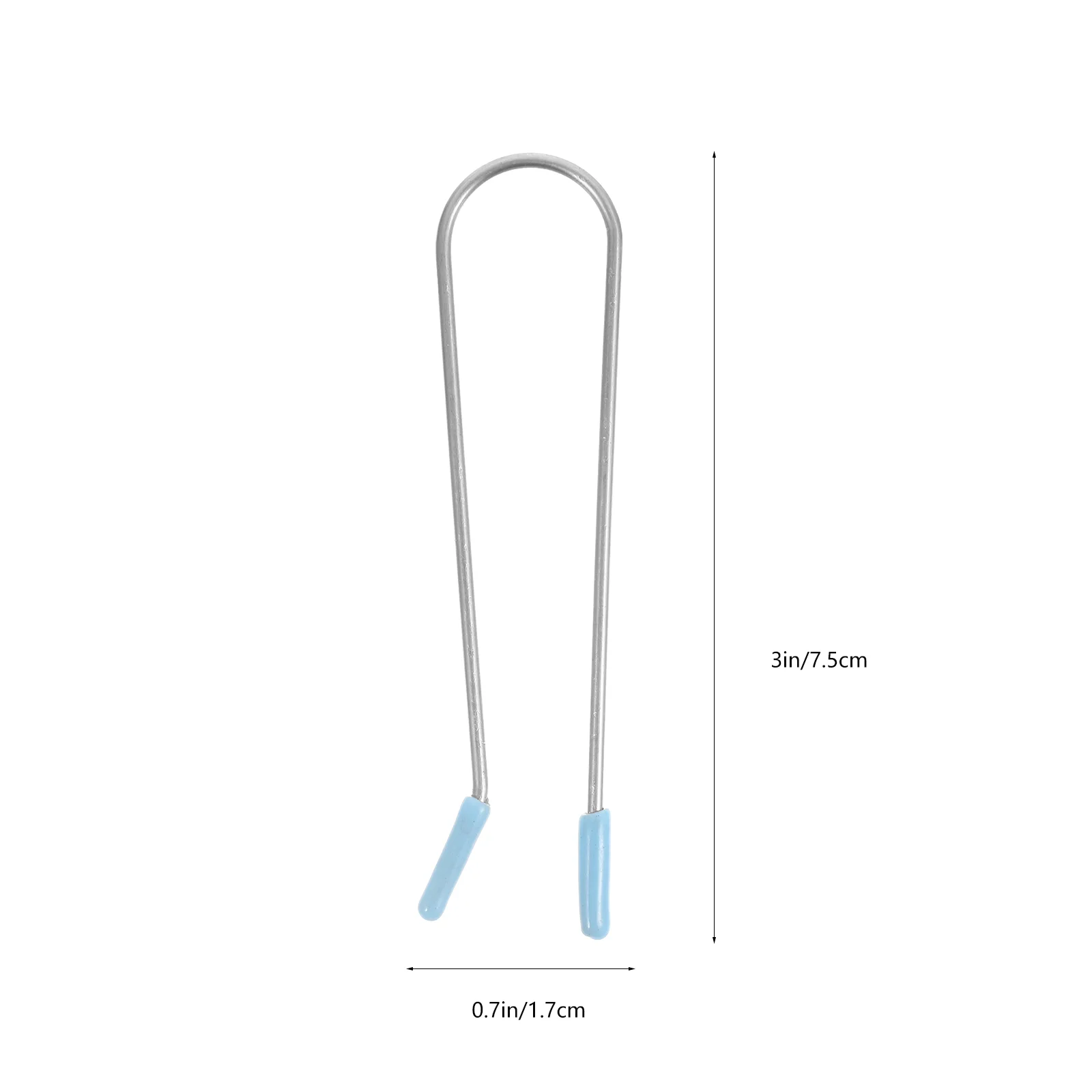 20 шт. держатель для роликов зажимы бигуди сменные волос небесно-голубые стержни