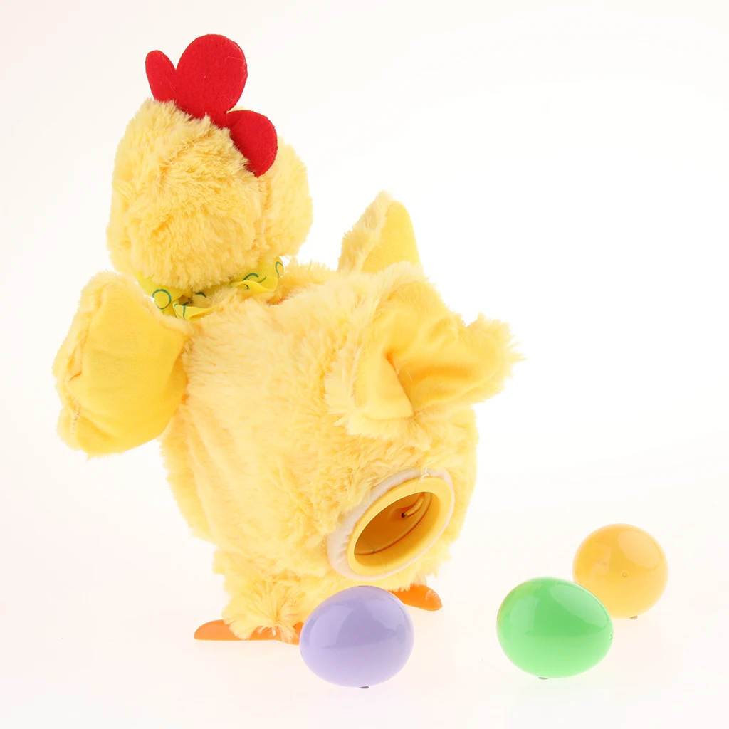 Кукла с куриными яйцами милая курица несущая куриные яйца безумное пение и танцы