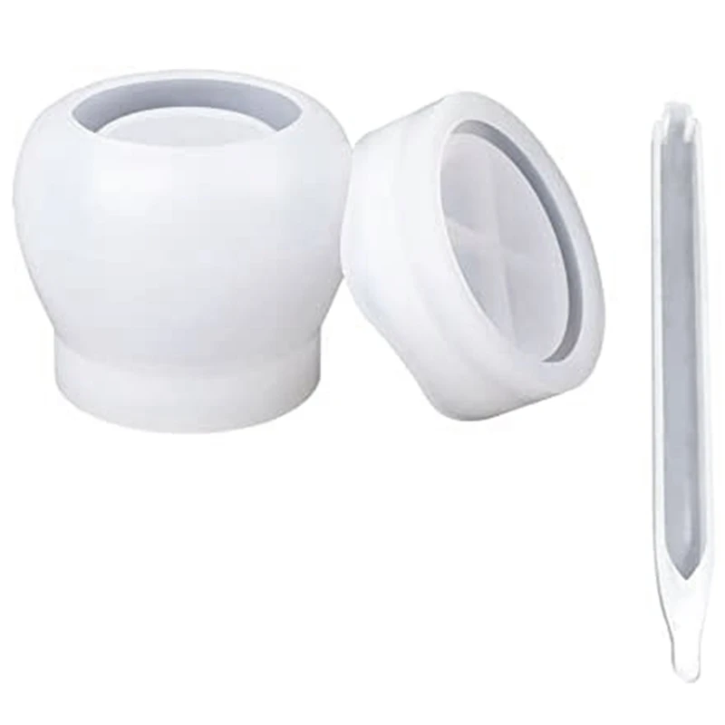 

Jar Resin Mold Pudding Jars Silicone Epoxy Resin Mold With Lid And Pen Mold Jewelry Storage Box Molds For Jewelry Box