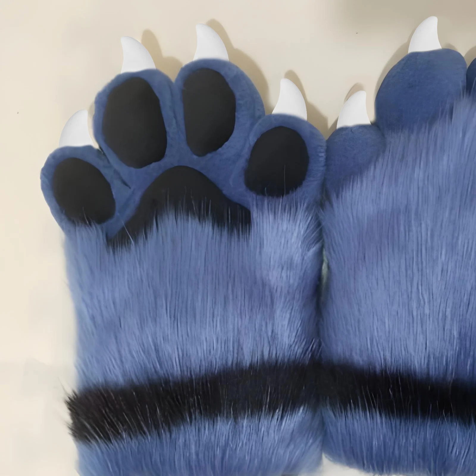 8 шт. меховой костюм для ногтей аксессуары Хэллоуина смоляные лапы детали косплея