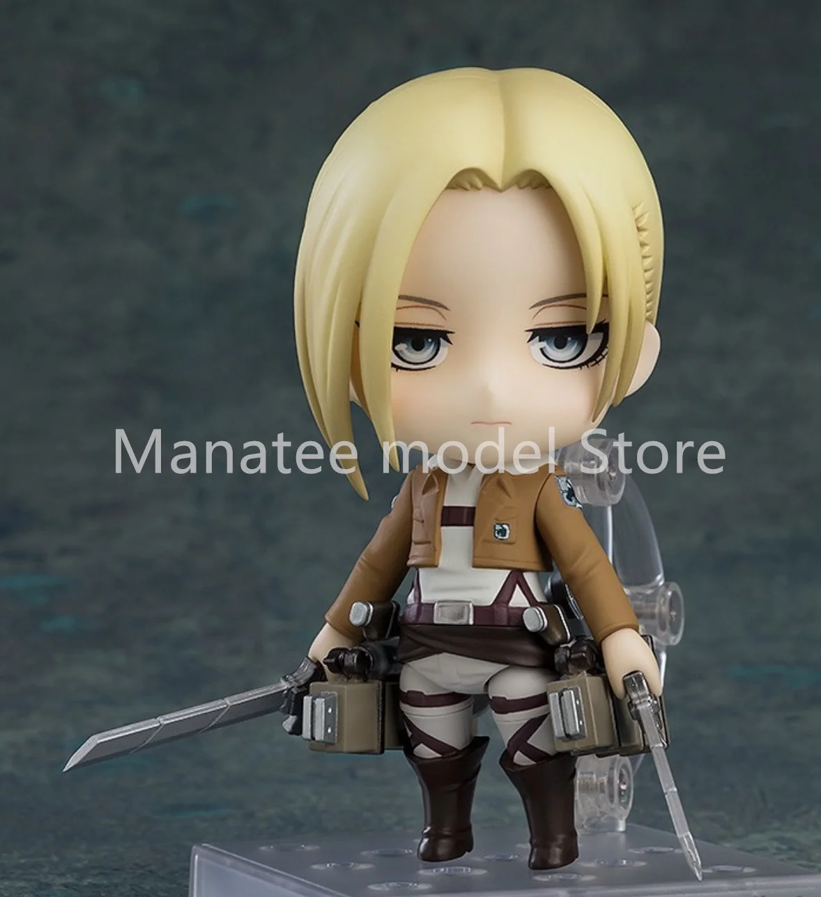 100% оригинал NO.1385 Annie Leonhart ПВХ Фигурка Аниме Модель Игрушки Коллекция Кукла