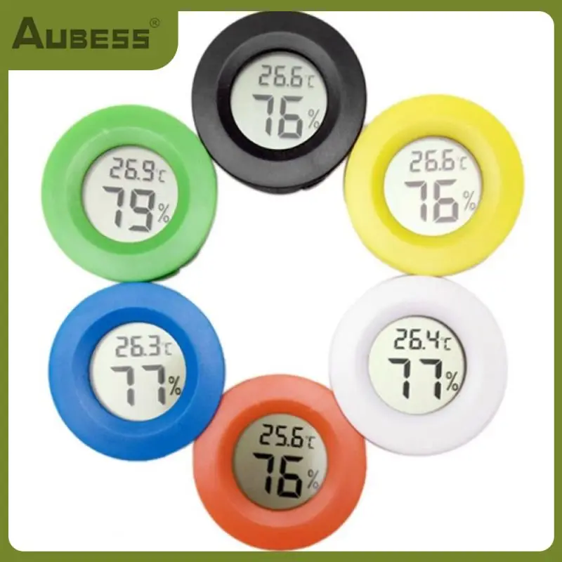 

Humidity Temperature Measuring Refrigerator Thermometers Digital Thermo-hygrometer Lcd Display Kitchen Accessories 2in1 Mini
