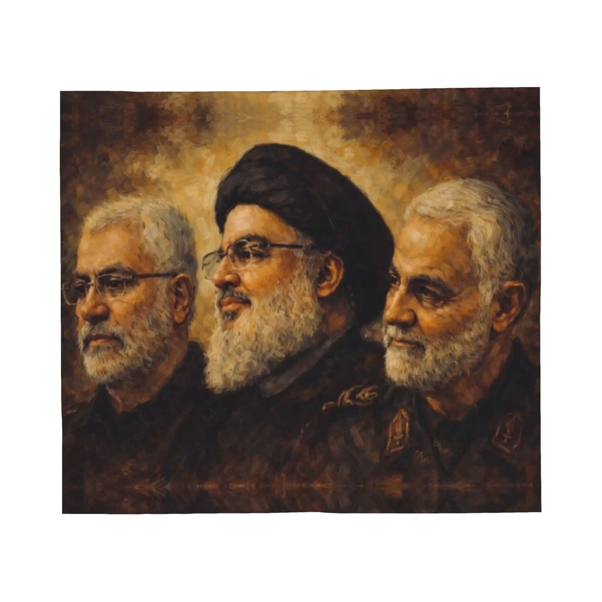 Фото Пледы Alis Khameneis и Mahmoud AhmadiNejad: Супермягкие и теплые покрывала для кровати, 50x60 дюймов, различные размеры №2