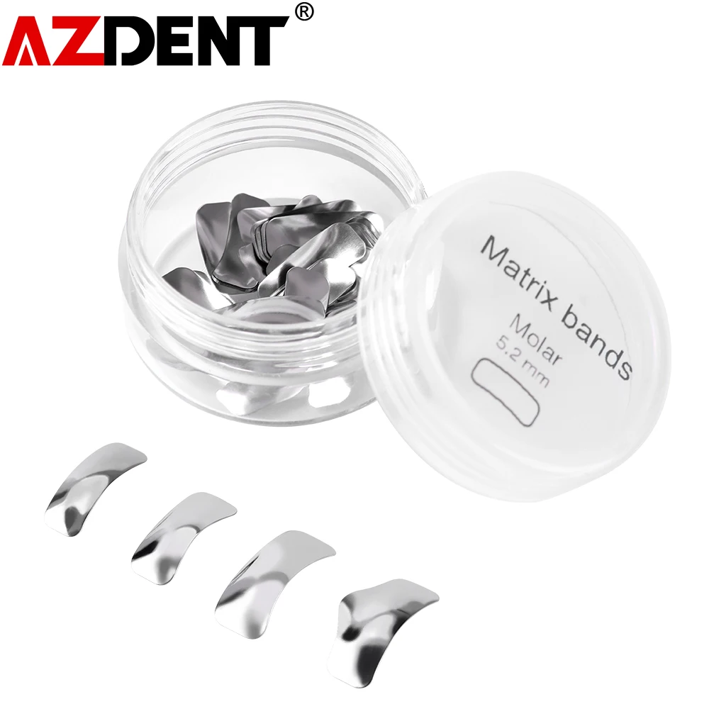 AZDENT Стоматологическая секционная матричная контурная система металлическая стоматология Смола зажим разделяющее кольцо автоклавируемое