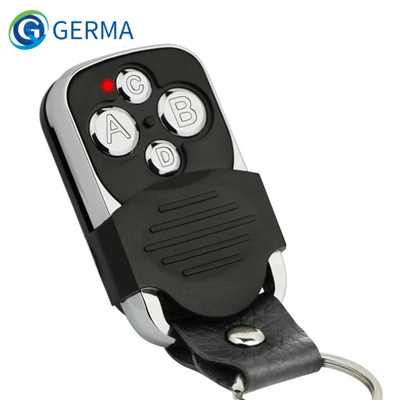 GERMA  4 Buttons 433Mhz wireless Remote Control Garage Gate Door Opener Transmitter  Duplicator Clone Cloning Copy Code Car Key