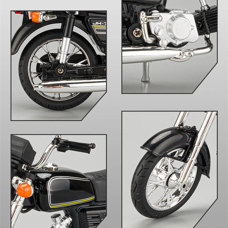 Модель мотоцикла из сплава в масштабе 1:10 со звуком и фотоэлементами Литые