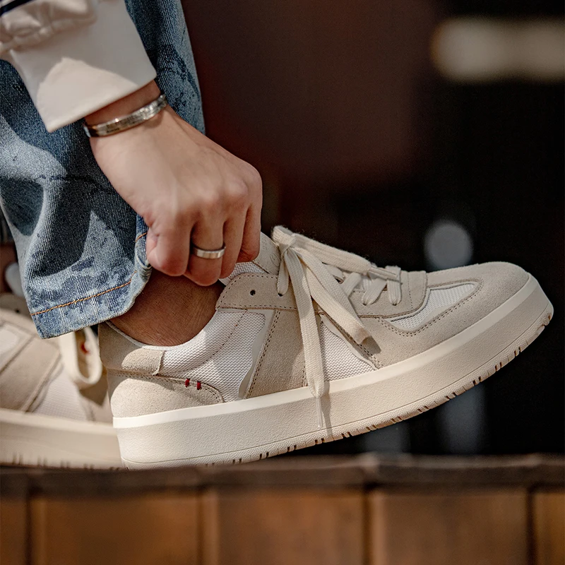 

Немецкие армейские кроссовки Maden, толстая подошва, винтажные дышащие, на шнуровке, удобная прогулочная обувь, повседневные Модные низкие кроссовки