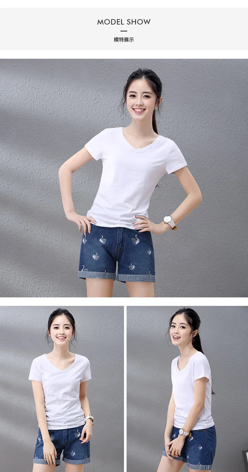 

Female T shirt Women Clothing 2020 Cotton 2020 T-shirts with short sleeves Summer Short Sleeve