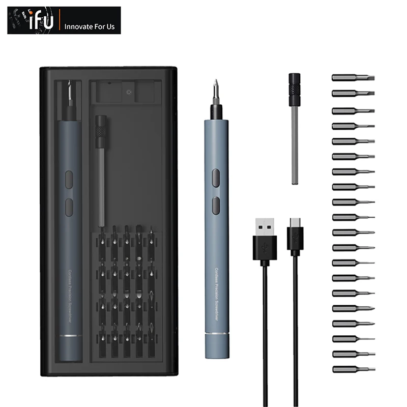 Электрическая Мини-отвертка Usb Прецизионный Литий-ионный Аккумулятор С